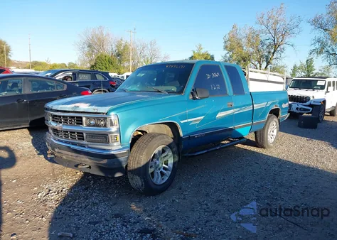 1997 Chevrolet K1500 Fleetside from USA, damaged, VIN 2GCEK19R9V1278768